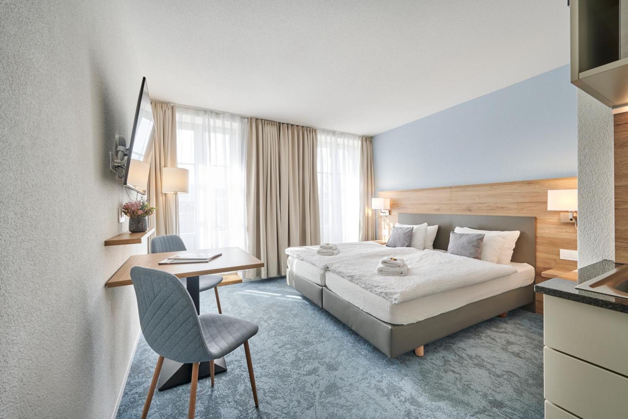 Aparthotel Krone - Self Check-In Unterseen Esterno foto