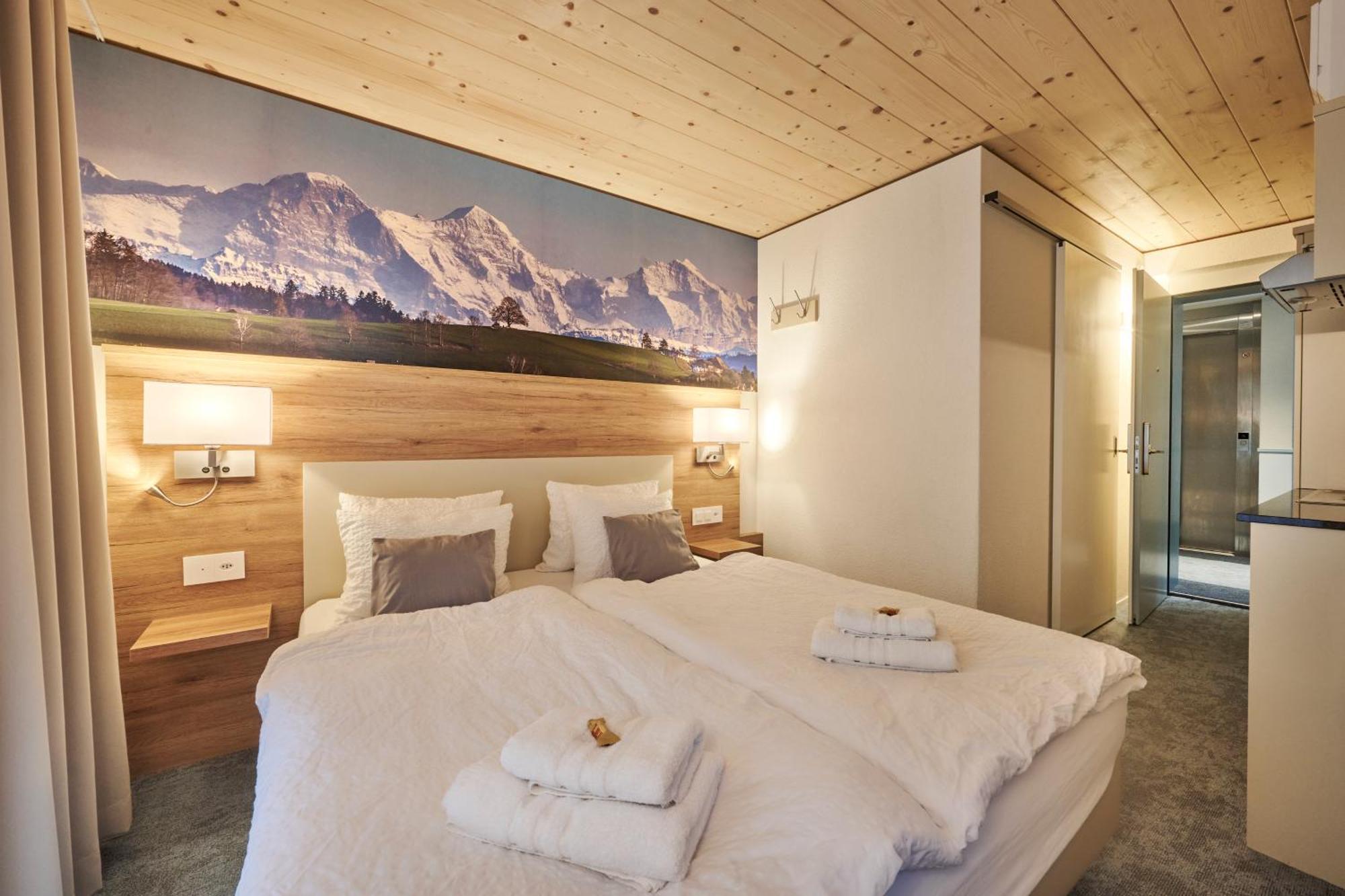 Aparthotel Krone - Self Check-In Unterseen Esterno foto